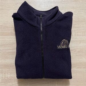 Morro Bay Navy Full-Zip Fleece Jacket